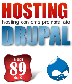 Hostig Drupal Economico Italiano